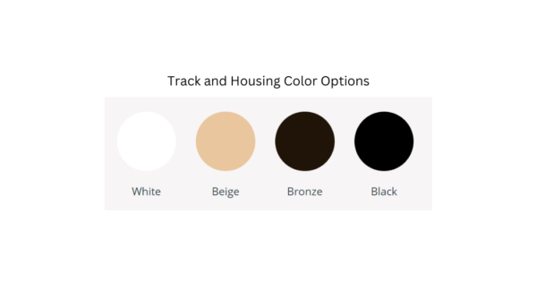 Housing and Track Colors